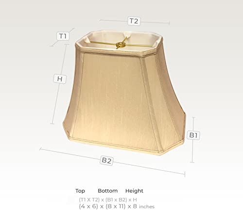 Rectangle Cut Corner Lamp Shade