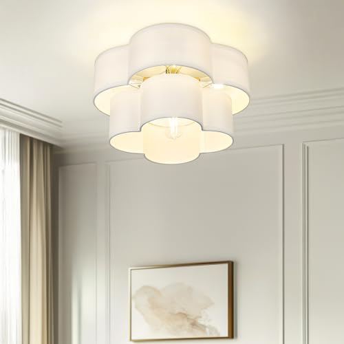 Gold Semi Flush Mount Ceiling Light