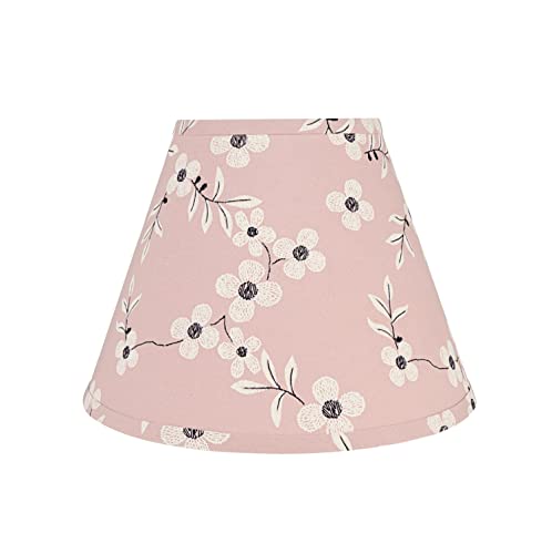 32633A Transitional Empire Shape Spider Construction Lamp Shade in Pink