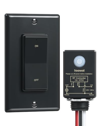 Wireless Light Switch and Receiver Kit