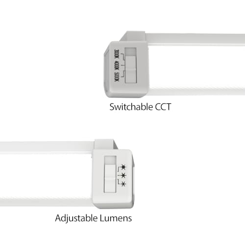 TruWrap 4 Foot LED Ceiling Light Fixture