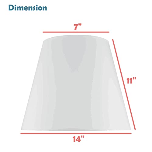 32287A Transitional Hardback Empire Shaped Spider Construction Lamp Shade in Beige
