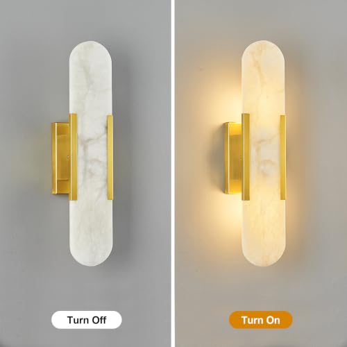Alabaster Wall Sconce