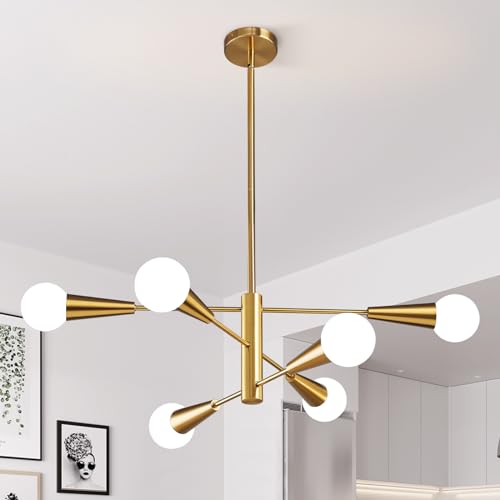 Sputnik Chandelier Modern Gold Chandelier 6