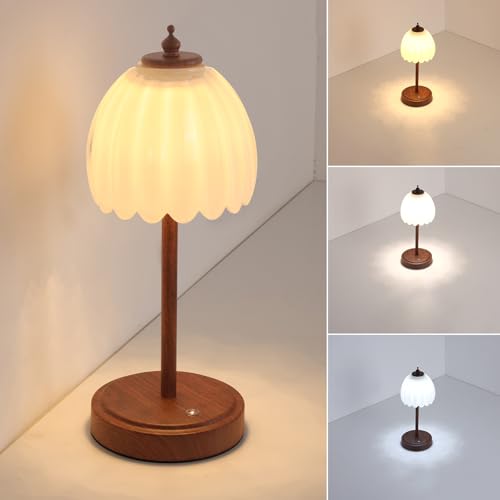 Tulip Table Lamp with 5200mAh Battery & Touch Control
