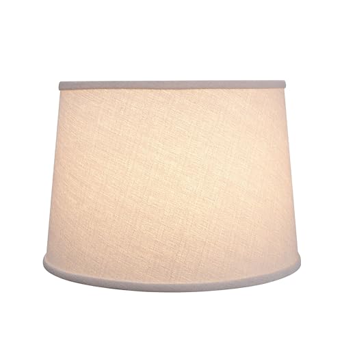 32320 Transitional Hardback Empire Shaped Spider Construction Lamp Shade in Off White