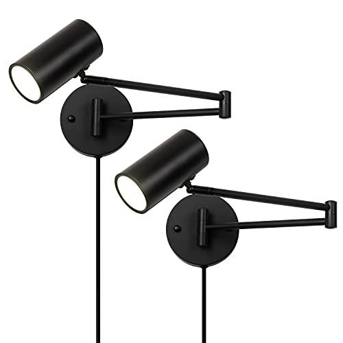 2 Pack Plug in Wall Sconce (2 Count)
