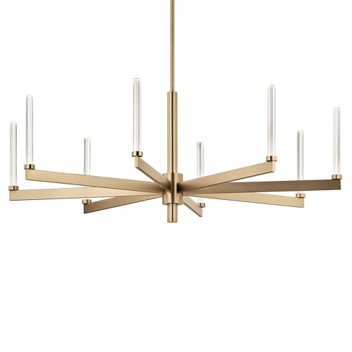 Sycara 8 Light LED Crystal Chandelier Light