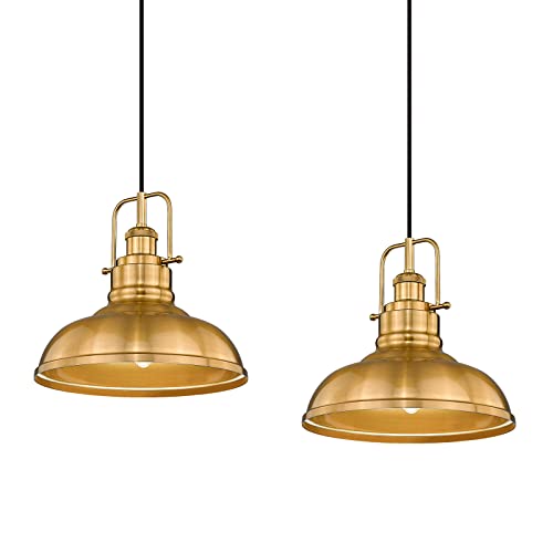 2 Pack Farmhouse Pendant Lights (2 Count)