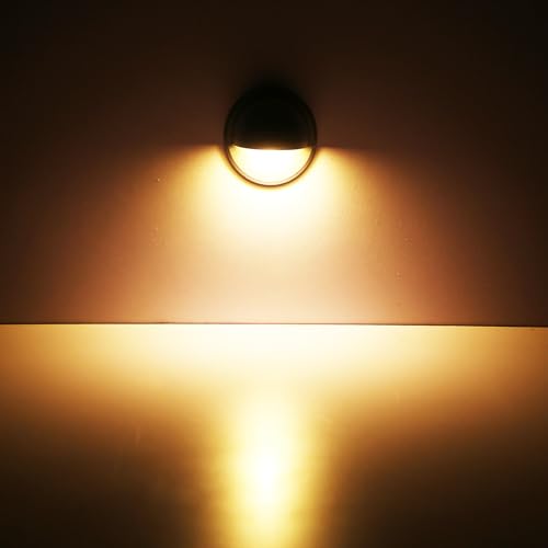 LED Step Lights Low Voltage IP65 Waterproof Recessed LED Deck Lighting (10 Count)