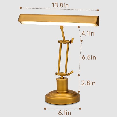 Vintage Piano Lamp for Upright Pianos