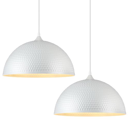 White Pendant Light 2 Pack (2 Count)