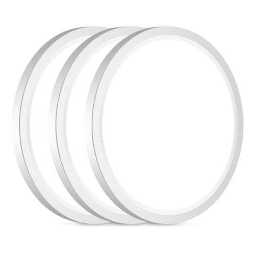 3Pack LED Flush Mount Ceiling Light Fixture