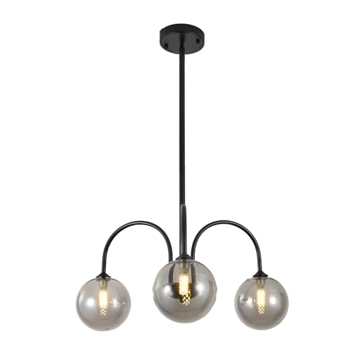 Black Sputnik Chandelier