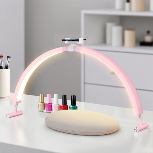 30'' Half Moon Nail Desk Lamp