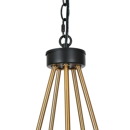 Black Gold Chandelier