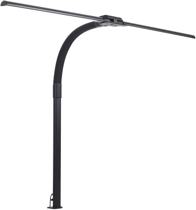 GloPro-Elite Dimmable LED Desk Lamp with Adjustable Brightness, Color Temperature Control, and Eye-Caring Technology for Home Office and Study - Aura Lighting