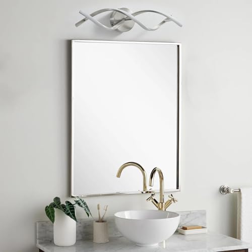 Modern Nickel LED Vanity Lighting