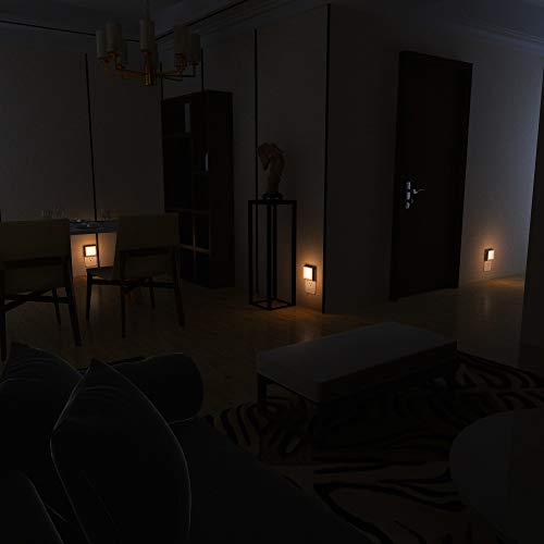Plug in Led Night Light with Auto Dusk to Dawn Sensor (2 Count)