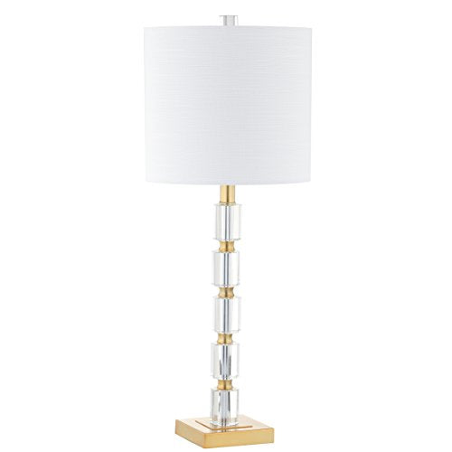 Claire Crystal Metal Lamp 28.5"