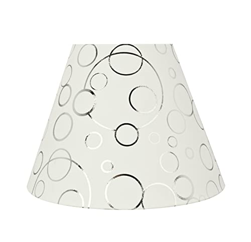 32629A Transitional Empire Shape Spider Construction Lamp Shade in White