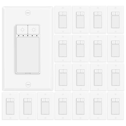 20 Pack Dimmer Light Switch (20 Count)