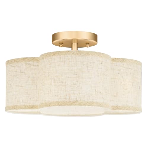 Gold Semi Flush Mount Ceiling Lights
