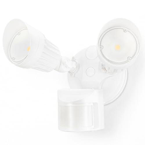 Motion Sensor Security Lights Dusk to Dawn IP65 5000K White