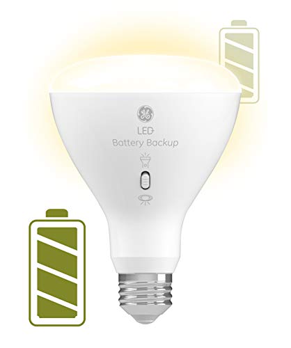 Lighting LED+ BR30 Battery Backup Emergency Light Bulbs (3 Count)