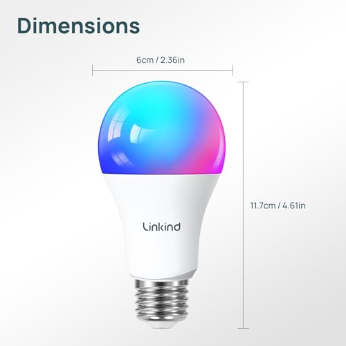 A19 Smart Light Bulbs (2 Count)