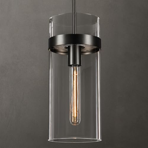 6 Inch Black Pendant Lights Kitchen Island