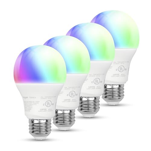 Smart A19 LED Light Bulb (4 Count)