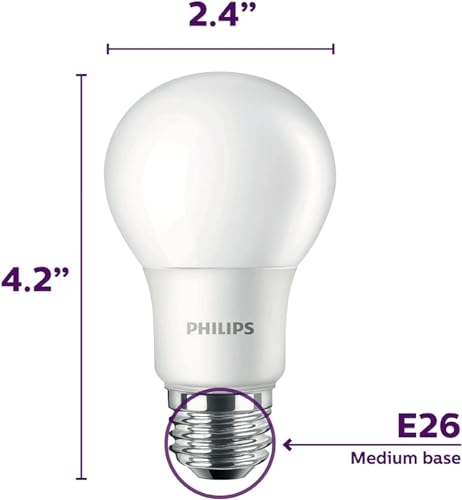 LED 60W A19 4 (4 Count)
