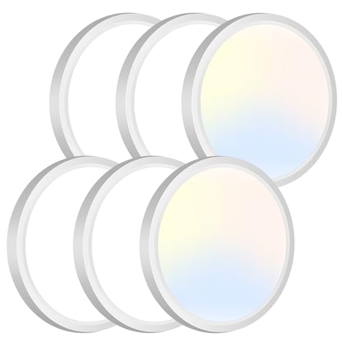 6Pack LED Ceiling Light Fixture (6 Count)