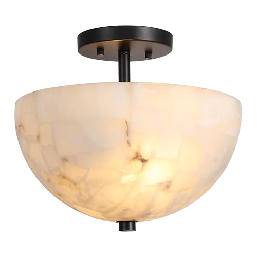 Celine 2 Light Semi Flush Mount 11.88"