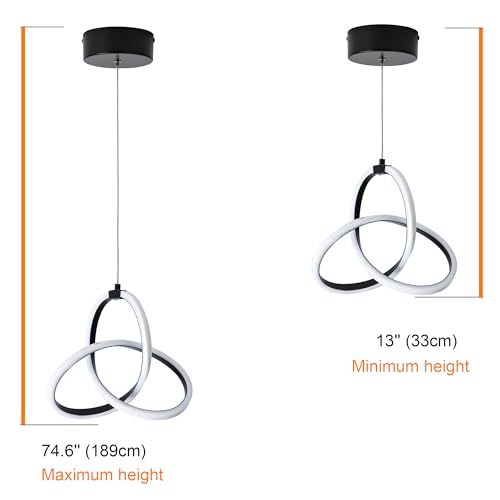 Modern Spiral Led Chandelier