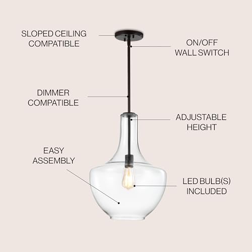 Watts Schoolhouse 13.25" Pendant Light