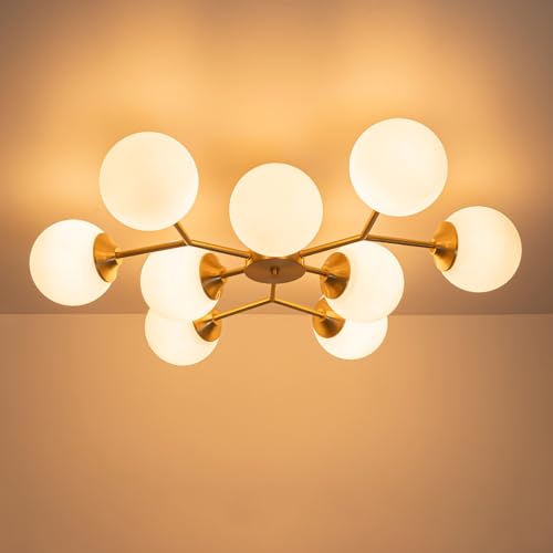 31.5" Sputnik Ceiling Light Fixture