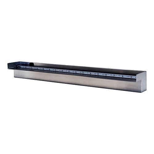 36" Color Changing Stainless Steel Spillway with Remote Control