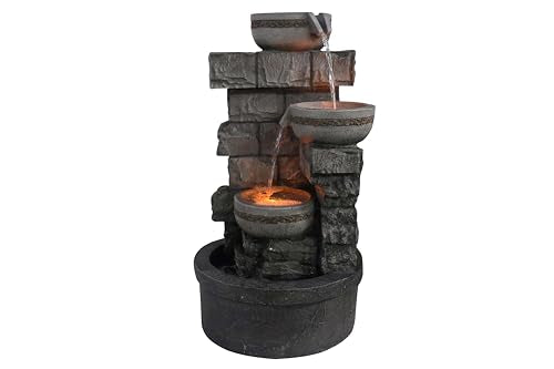 Cheng Pin 28'' Tall Outdoor Water Fountain