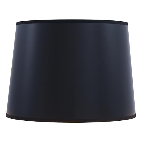 32327 Transitional Hardback Empire Shaped Spider Construction Lamp Shade in Black w
