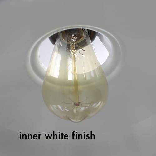 Industrial Black Barn Pendant Light with Switch