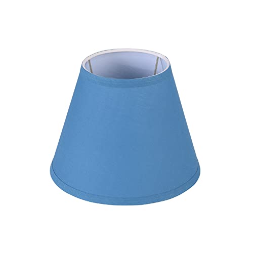 58914 Transitional Hardback Empire Shape UNO Construction Lamp Shade in Celadon Blue