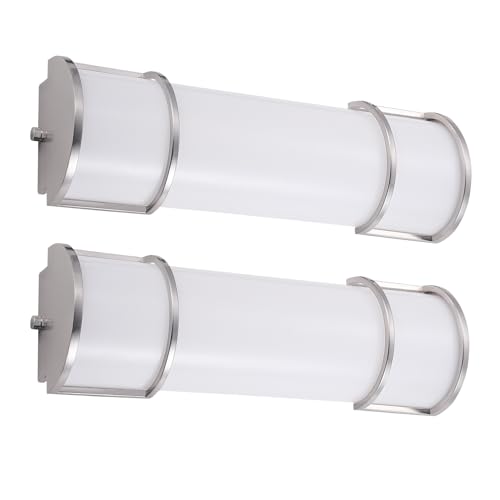 LED 18" Vanity Flush Mount Light Fixture (2 Count)