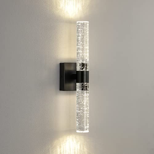 Black Modern LED Wall Sconce