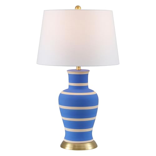 Julian Classic Ceramic Urn Metal LED Table Lamp 29"