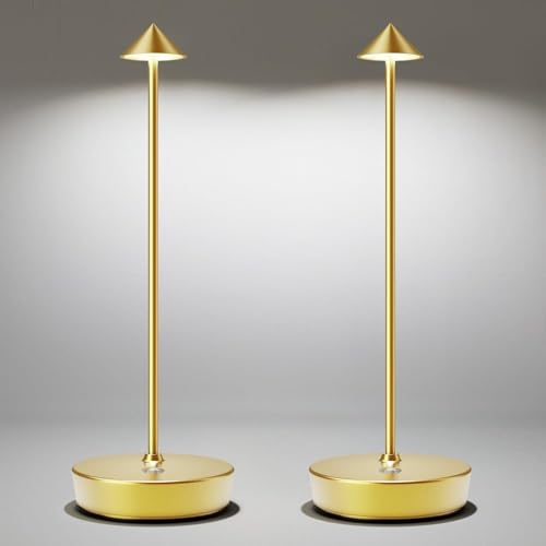 LED Cordless Rechargeable Table Lamps (2 Count)