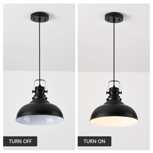 Industrial Pendant Light Fixture (3 Count)