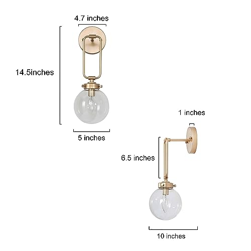 Modern Gold Wall Sconce