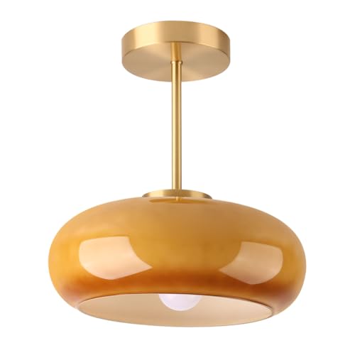 Brass Modern Hallway Ceiling Light